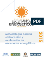 Escenarios Energeticos Argentina 2015
