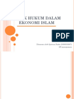 Aspek Hukum Dalam Ekonomi Islam