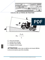 Calcul de La Puissance Treuil