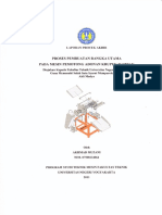 Laporan Proyek Akhir Proses Pembuatan Rangka Utama