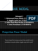 Kelompok 5 pasar modal