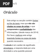 Oráculo – Wikipédia, A Enciclopédia Livre