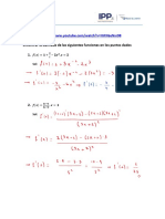 M3 - Fórmulas de Derivadas Desarrollo Ejercicio - Cálculo I PDF