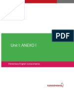 Unit 1: ANEXO 1: Elementary English Iconocimiento