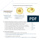 Cells (Answer Key)