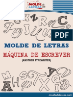 Maquina Escrever Moldes