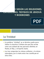 La Trinidad Según Las Religiones