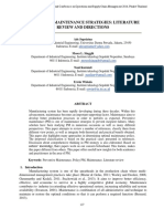 Paper_preventive Maintenance Strategies Literature Review and Directions