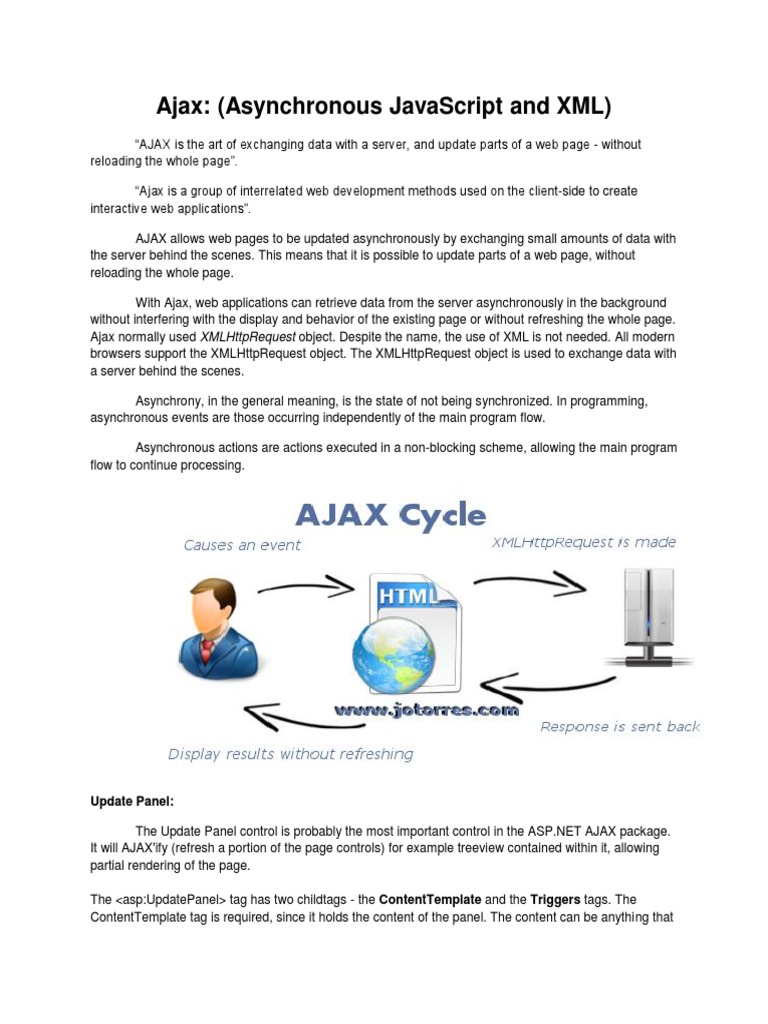 ASP.NET AJAX Control Toolkit Overview | PDF | Ajax (Programming ...