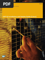 SAP IQ Installation and Configuration Linux en