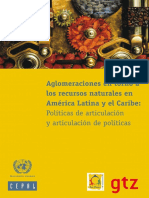 Aglomeraciones en Torno A Los Recursos Naturales en America Latina y El Caribe CEPAL PDF