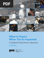 What To Expect When You're Inspected:: A Guide For Food Service Operators