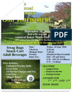 Golf Tournament Flyer