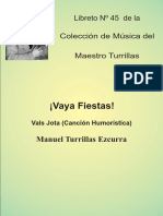 Nº 045 - Vaya Fiestas - Vals Jota - Manuel Turrillas Ezcurra