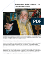 Pr. Cleopa - Nimic Rău Nu Te Atinge, Dacă Ai Trei Lucruri Pot Să Vină Toti Dracii Din Iad Că Nu Au Ce-Ţi Face" - Ortodoxia