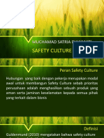 Muchamad Satria Pujasakti - 25010115130256 - Safety Culture