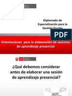 Orientaciones Para La Elaboración de Sesiones