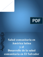 Salud Comunitaria América Latina y El Salvador