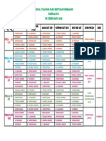 Jadual Tugasan Mingguan 2018