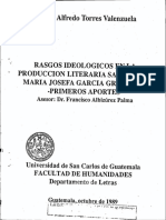 Tesis Sobre María Josefa García Granados-Milton Torres