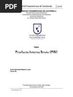 Producto Interno Bruto