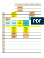 HORARIO 2018 1