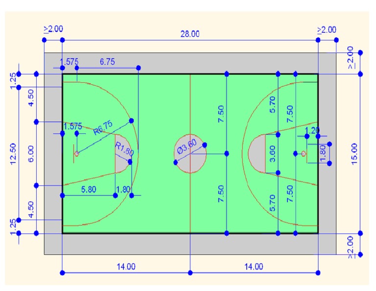 Cancha de Basquet Boll | PDF