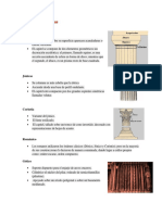 Estilos columnas clásicas románicas góticas