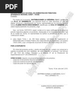 Carta Retiro de Cts Modelo