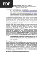 Resumo Da Lei Maria Da Penha