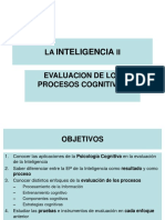 Tema 15. La Inteligencia II