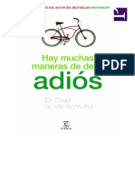 Hay Muchas Maneras de Decir Adiós-David Servan-Schreiber