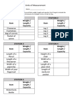 Units of Measurement