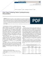 Flail Chest Following Failed Cardiopulmonary Resuscitation: Paper Pathology/Biology
