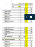 Metrados de Arquitectura Plantilla - 2017