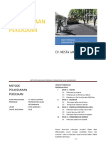 Metode Pelaksanaan Pekerjaan Cv. Nesta L PDF