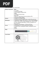 Outdoor Cable Indoor Cable