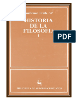 Fraile Guillermo Historia de La Filosofia Tomo-I 7ma Ed PP 1-109 PDF