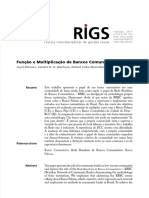 Artigo 3 - Bancos Comunitários