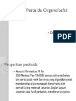 Toksikologi Pestisida Organofosfat