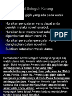 Novel Seteguh Karang