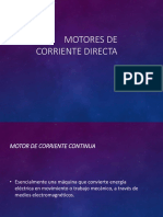 Motores de Corriente Directa