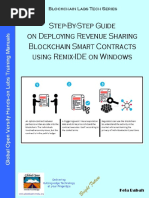 Step-By-Step Guide On Deploying Revenue Sharing Blockchain Smart Contracts Using Remix-IDE On Windows