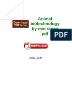 Animal Biotechnology by MM Ranga PDF