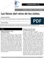 HCV Las Llaves Del Reino de Los Cielos 13abr2014 PDF