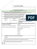 Lesson Plan Template: Identify Circles, Squares, Triangles, and Rectangles