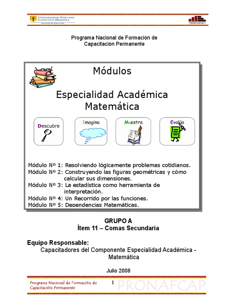 Modulo Integrado Matematica Grupo A | PDF | Triángulo | Proposición
