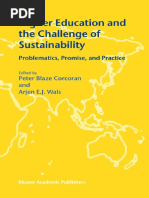 (Cerc Studies in Comparative Education) Peter Blaze Corcoran, Arjen E. J. Wals-Higher Education and The Challenge of Sustainability - Problematics, Promise, and Practice-Springer (2004) .En - Id