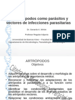 Artrópodos como parásitos y vectores de enfermedades