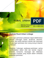 Rural Urban Linkage Presentasi Fix